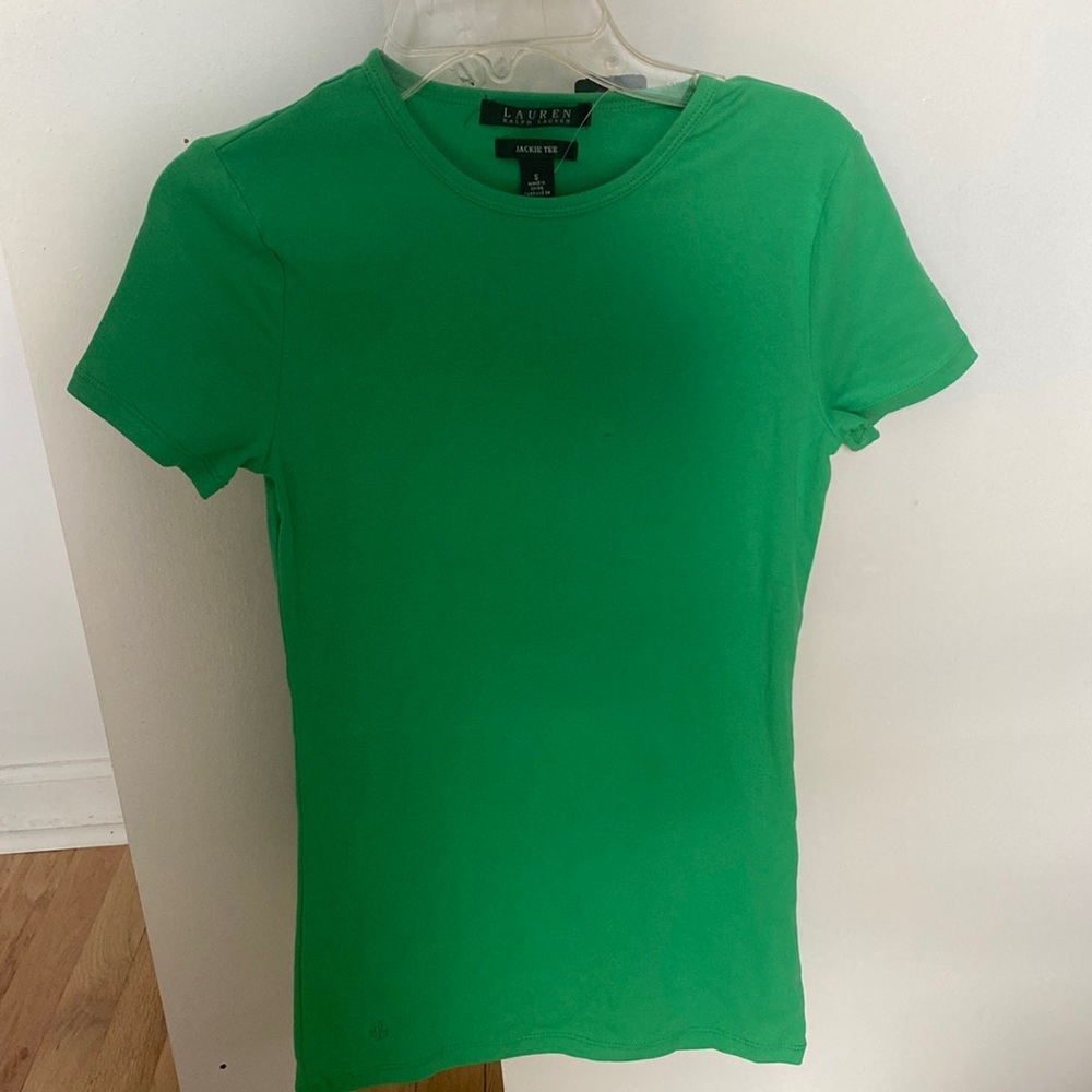 Jackie tee Lauren Ralph Lauren NWT green shirt
